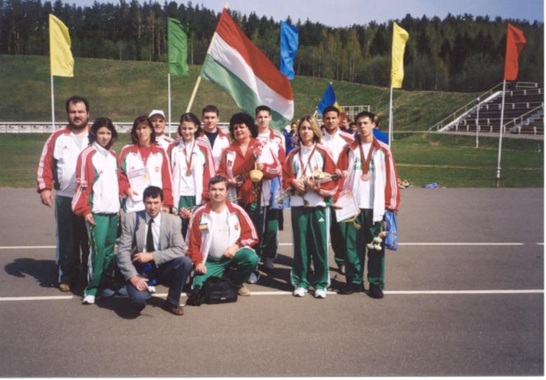 csapatkép Minsk 2003