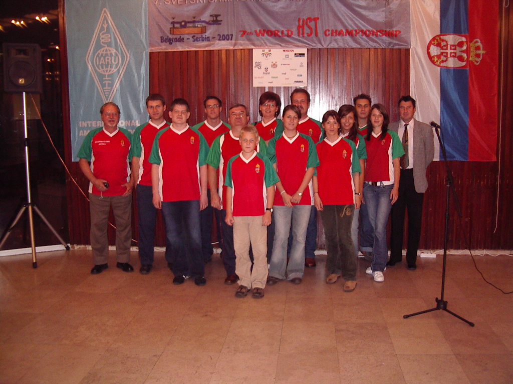csapatkép Beograd 2007
